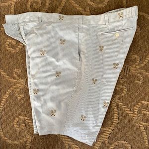 Ralph Lauren Polo searsucker tennis shorts